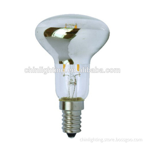 Decorative 180 degree led r shape led filament lights led bulb